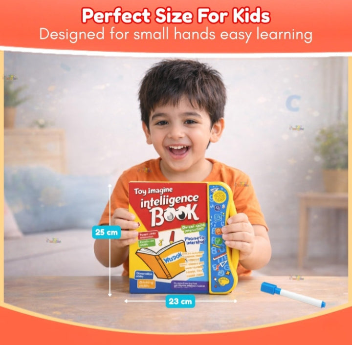 Intelligence Sound Book for Kids with Marker