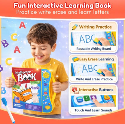 Intelligence Sound Book for Kids with Marker