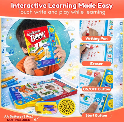 Intelligence Sound Book for Kids with Marker